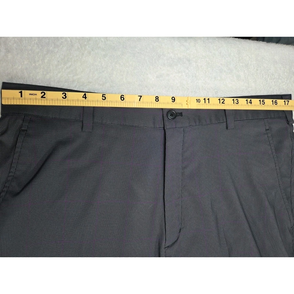 Nike Golf Tartan Plaid Tour Performance Dri Fit Pants Mens 34x30 Gray Athleisure - Picture 5 of 9